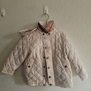 Burberry Children Quilted Jacket  Size 2Y